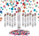 Relaxdays 12 Confetti colorate, buline multicolore (10081751)
