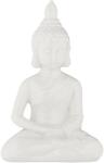 Relaxdays Figurină Buddha albă Relaxdays 17 cm (10083205)