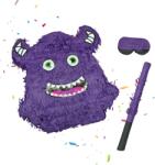 Relaxdays Set piñata Relaxdays Monster cu băț și mască (10125809)
