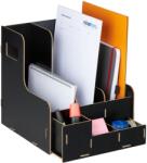 Relaxdays Dosar vertical Relaxdays cu 3 compartimente și cutie pentru ustensile (10079027)