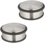Relaxdays Opritoare de ușă din oțel inoxidabil Relaxdays, set de 2 (10084948)