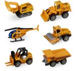 Relaxdays Vehicule de construcții Relaxdays pentru copii, set de 6 (10075007)