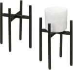 Relaxdays Suport reglabil pentru plante Relaxdays, set de 2 (10094495)