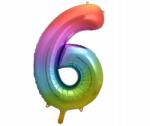 GoDan Fólia lufi 6-os szám szivárványos Godan B&c 85 cm