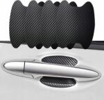 Chiny 4x Védő Matricák Autó Kilincs Védő Fólia Karbon Fekete