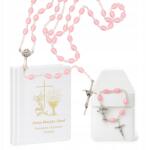  Szentségimádás rózsafüzér szett imakönyv Gyöngy csomag kislánynak