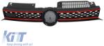 KITT első középső rács VW Volkswagen Golf 6 VI (2008-2012) GTI Design (FGVWG6GTI)