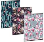 Ars Una A4 extra kapcsos füzet négyzethálós Botanicals-mix (5326) 23