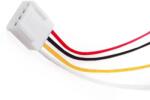  Molex KK2510 anya csatlakozó 4 pin, 15cm kábel szerelt (1#, 2.54mm) (T89678)