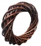 MartineX Fonott koszorú kör barna fonott Rattan 25cm (koło 25 cm)