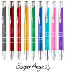 Ajándékgyár Gravírozott golyóstoll Szuper anya rózsaszín (GGT15)