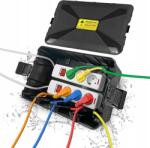  Vízálló kerti kábeltároló doboz aljzatok és csatlakozók védelmére (skel20)