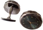  Butoni pentru Cămașă Cadran de Ceas - Negru | Accesoriu Elegant WZ4944 (WZ4944) Buton camasa