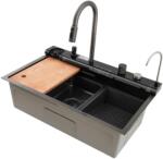 Mixxus MH7546-SET-07 Chiuveta multifunctionala din inox nano black MIXXUS seria Decor (17128) Chiuveta