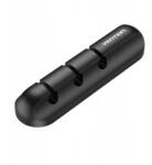 Vention 5-port cable organiser, 2 pcs, black (KBTB0-2)
