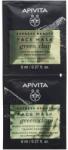 APIVITA Masca curatare cu argila verde pentru ten gras, 2*8 ml, Apivita Masca de fata