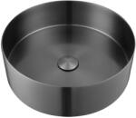 Wellis Marigold 40 cm pultra építhető mosdó, Gun Grey WB00557 (WB00557)