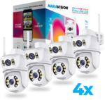NAKAVISION C1 3+3MP DUAL white 4-set