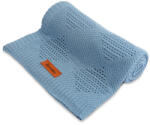 Sensillo 100% bambuszszál babapléd - kék (822876)
