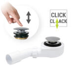 Radaway Click-Clack automata lefolyó, túlfolyó nélkül