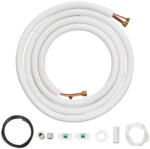 VEVOR Mini split rézcső készlet 4, 88 m 6, 35 / 12, 7 mm klíma és hőszivattyú rendszerekhez