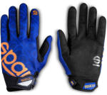 Sparco MECA III velúr kesztyű kék-narancs M
