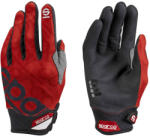 Sparco MECA III velúr kesztyű piros XL