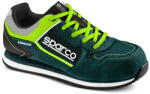 Sparco GYMKHANA SEB S1P SRC munkavédelmi cipő zöld-sárga 40