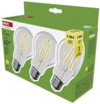EMOS EMOS ZF5D42.3, LED izzó Filament A60 / E27 / 5, 9 W (60 W) / 806 lm / Meleg fehér (ZF5D42-3)