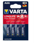 VARTA AAA mikro elem LR03 LONGLIFE MAX POWER 1, 5V (4db/csomag) (4 703 101 404) (LR03POWERMAX) - hardtools
