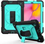 Samsung Tab A7 10.4 hüvelykes készülékkel kompatibilis tok vállpánttal, türkiz (NC000372)