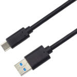 PremiumCord USB-C - USB 3.2 Gen 2 60W 10 Gbit/s kábel 1m (KU31CK1BK) (KU31CK1BK)