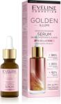 Eveline Cosmetics koncentrált ragyogást fokozó szérum 24 karátos arannyal, 18 ml, arcszínre, öregedésgátló, hidratáló hatású