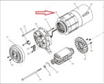 KJ Generator Stator pentru alternator trifazat grup electrogen KDE6500T (5KM.6801.01)
