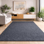  Modern szőnyeg Industrial Lux (Lines) 350x400cm Antracit Kékes