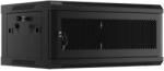 Lanberg Dulap rack de perete 19, 4U, 600x450 mm, usa perforata, negru, (WF01-6404-23B)