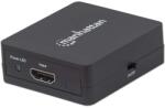 Manhattan Splitter KVM Manhattan 207652, 2 x HDMI, Black (207652)