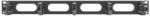 Lanberg Panou management cabluri 5 inele - tip B, 1U, negru (AK-1205-B) - shoppix