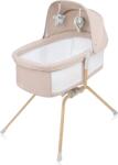 Lionelo Patut Balansoar Lionelo Malin Evo 3in1 Pliabil Maxim 9KG Geanta Transport Asamblare Rapida Bej (LO-MALIN_EVO_BEIGE_NATURAL)