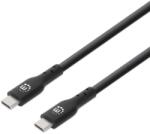 Manhattan Cablu de date Manhattan 354868, USB-C male - USB-C male, 0.5 m, Black (354868)
