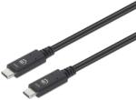 Manhattan Cablu de date Manhattan 355223, USB-C male - USB-C male, 1 m, Black (355223)