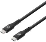 Manhattan Cablu de date Manhattan 355247, USB-C male - USB-C male, 2 m, Black (355247)