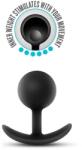 Blush Novelties Dop Anal Adventures Vibra Plug, Negru, 8 Cm