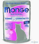 Monge Cat 80gr Pouch Tonhal Garnéla zselében