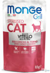 Monge Cat 85gr Grill Pouch Steril Borjú