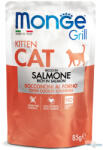 Monge Cat 85gr Grill Pouch Kitten Lazac