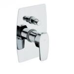 FERRO Studio falba építhető kádcsaptelep zuhanyváltóval, króm (FE-31050R,0)