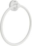 RAVAK X07P1314 Kona KN 300.10WHM kör alakú törölközőtartó, matt fehér (X07P1314)