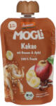 Mogli Bio kakaó-banán-alma gyümölcspüré - 1 db