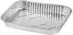 MagicHome Alumínium Grilltálca 32x26x4.5cm - 3 darabos Szett, Praktikus és Egyszerhasználatos Grillkiegészítő